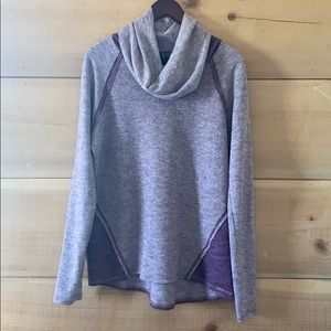 Kuhl cowl neck sweater purple